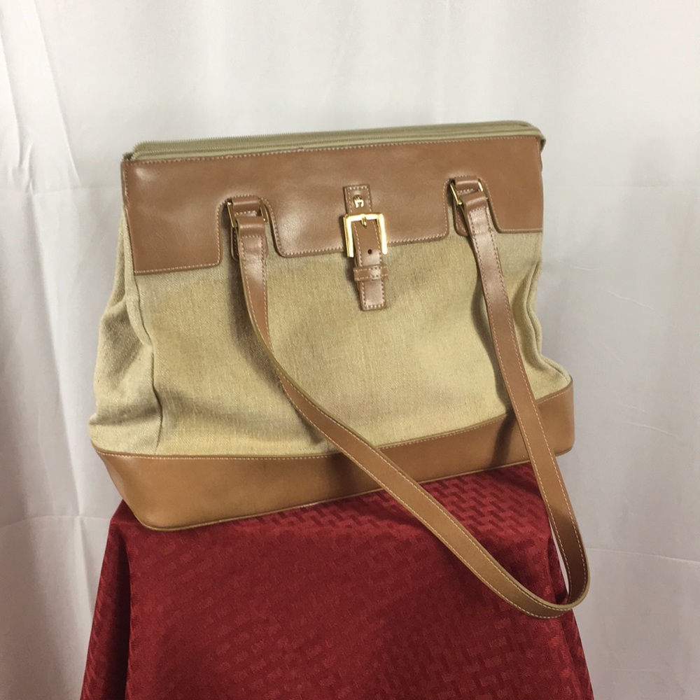 Etienne Aigner Beige Handbag Purse